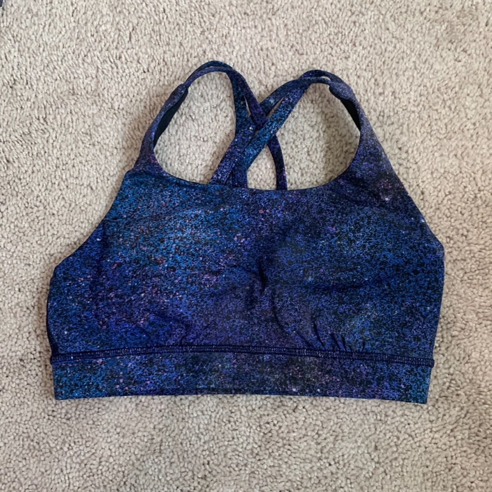 lululemon Energy Bra Size 4 Polar Lights